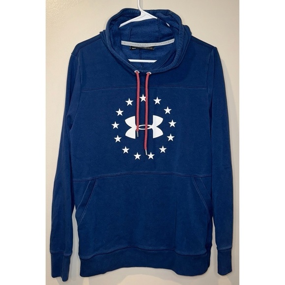 Under Armour Women’s  Freedom Funnel Neck Loose Fit Sweatshirt Size  Medium - Picture 1 of 3